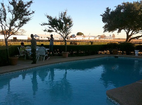 Dallas American Icons Southfork Ranch pool